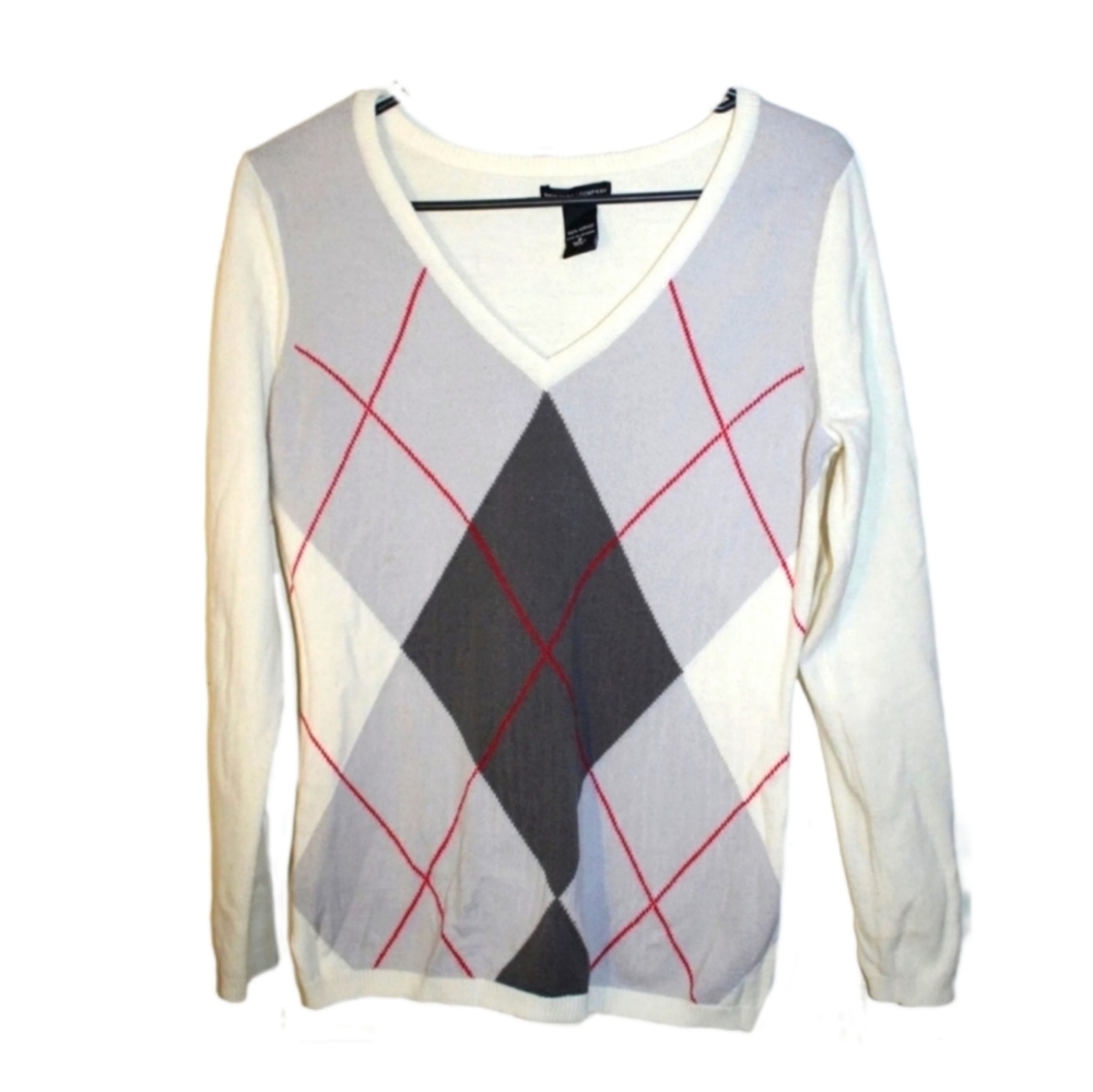 Women's Plaid Front Sweater Vest